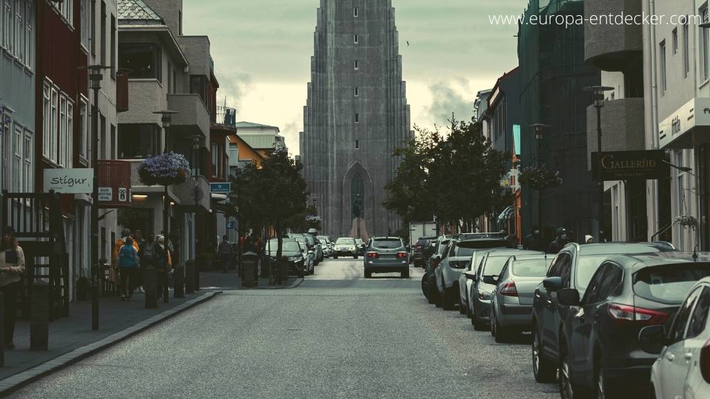 Shoppingstraße Reykjavik