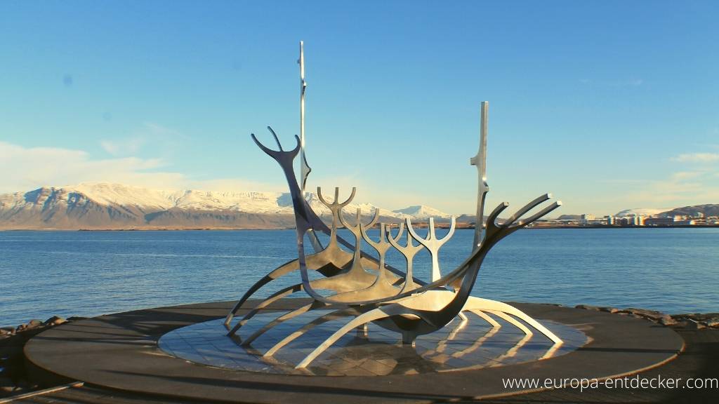Skulptur Sun Voyager