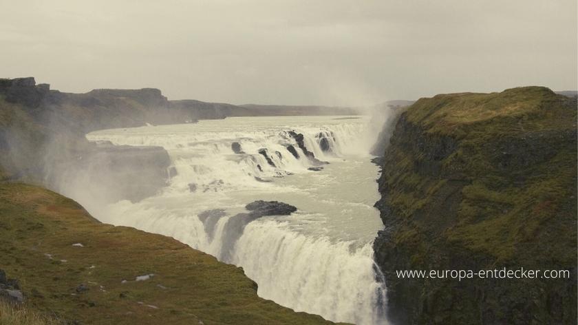 Wasserfall am Golden Circle